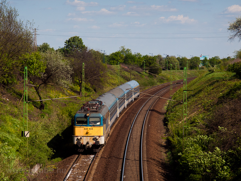 A MV-START 431 104 Szemeretelep s Pestszentlőrinc kztt fot