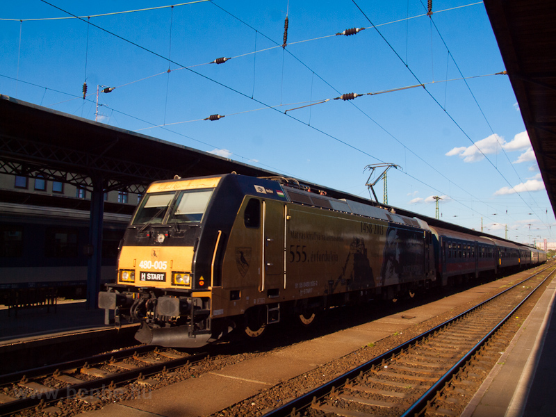 A MV-START 480 005 Budapest-Keleti plyaudvaron fot