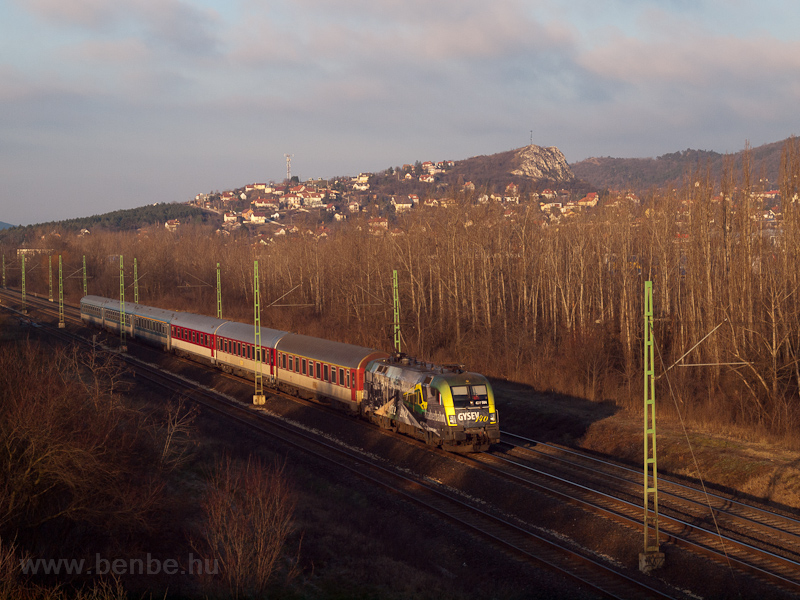 The GYSEV 470 504 seen between Trkblint and Budars photo