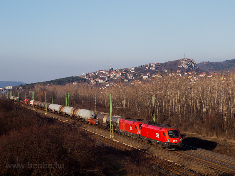 The BB 1116 054 and 1116 075 seen between Trkblint and Budars photo