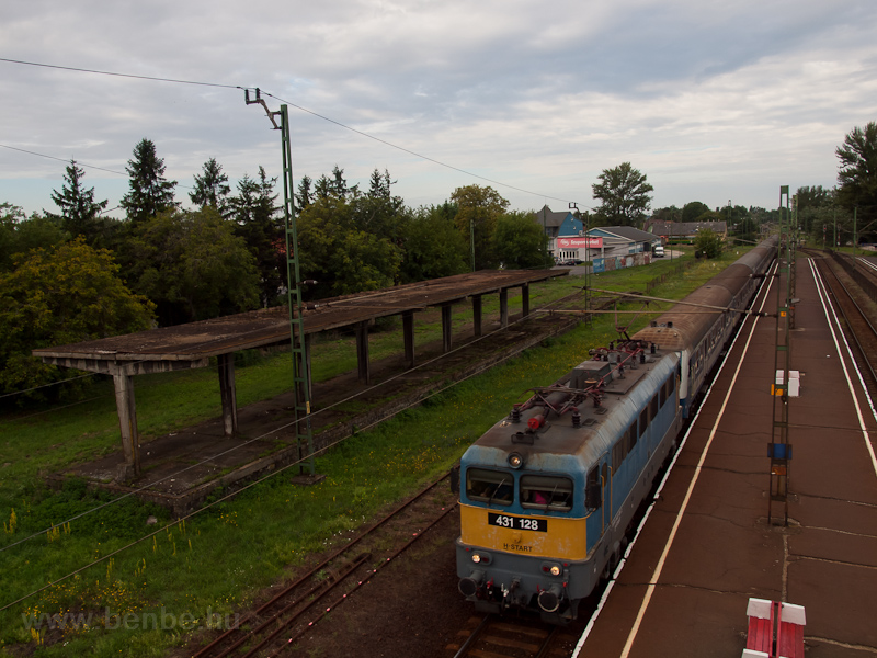 A MV-START 431 128 Balatonfenyves llomson fot