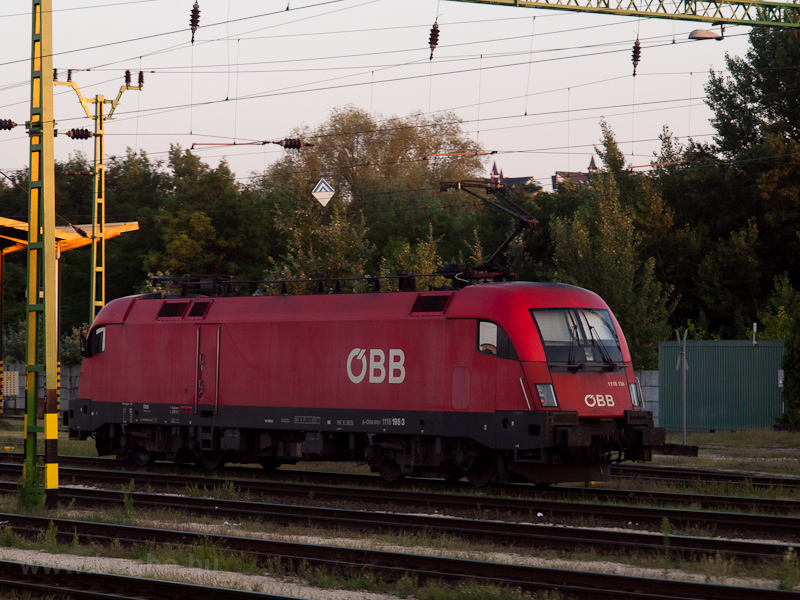 The ÖBB 1116 198-3 seen at  photo