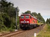 The GYSEV 651 023 seen between Becehegy and Balatongyrk