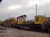 The catenary building and concrete mixing train of Vastvill kft.