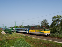 The GYSEV V43 325 seen between Szentgotthrd and Haris