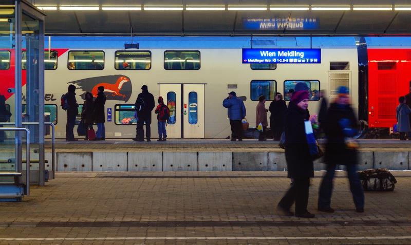 Életkép Wien Meidlingben fotó