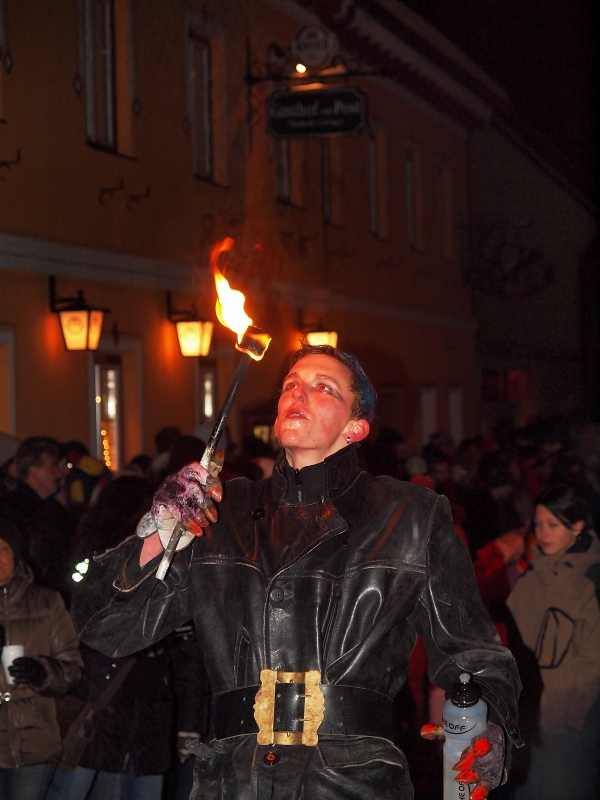 Tűznyelő Hohenbergben fot