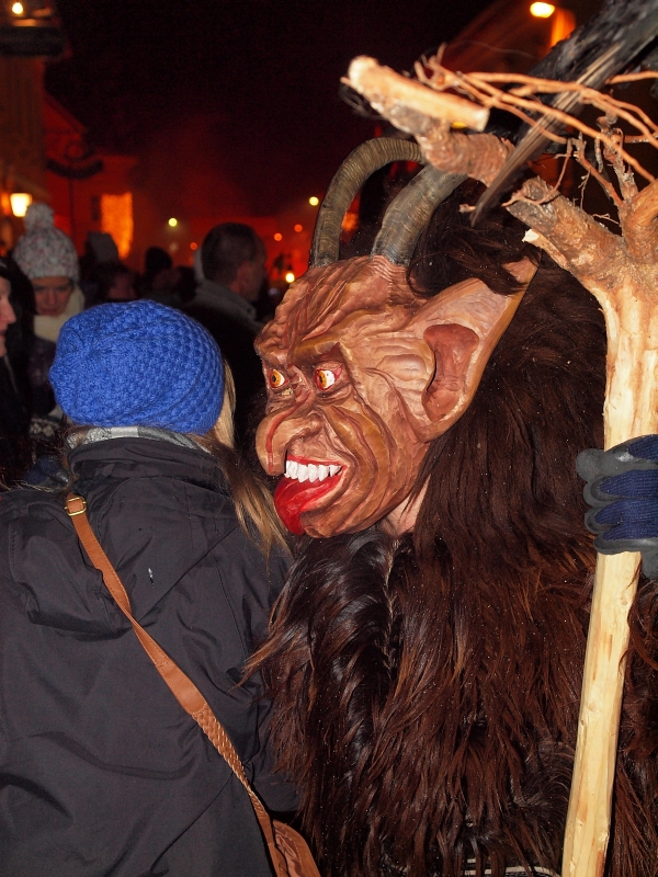 Krampuszfölvonulás Hohenbergben fotó