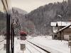 The snow-covered 5047 009-5 at Freiland station