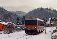 The BB 5047 040-0 between Hohenberg and Furthof on the Traisentalbahn