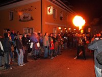 A fire eater in Hohenberg