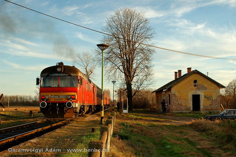 Az MDmot 3022 Derecske-Vásártéren fotó