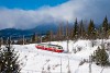 The ŽSSK 405 953-1 seen between Strba and Tatransk Lieskovec