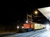 A Tm 2/2 116 pályaszámú Schöma traktor Bergün/Bravuogn állomáson