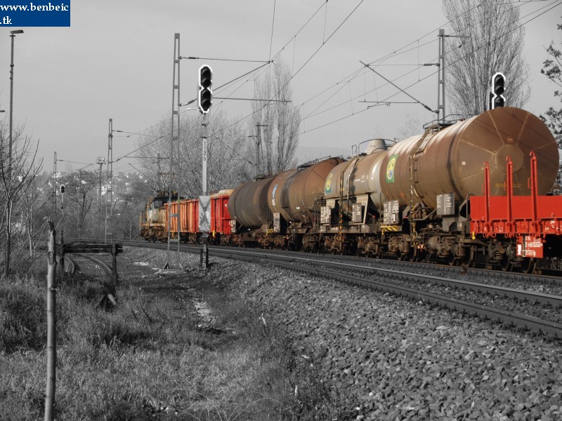 A freight train before Kelenfld photo