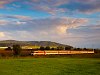 A fast train seen between Tornal'a and Gemersk Panica