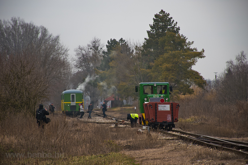 A MÁV-START C50 5713 Imremajor állomáson fotó