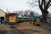 The MV-START Mk48 2022 and C50 5713 seen at Balatonfenyves GV station