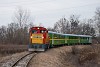 A MÁV-START Mk48 2022 Pálmajor és Somogyszentpál felső között egy szépen fotózható ívben