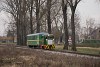 A MÁV-START C50 5733 Imremajor és Balatonfenyves GV között a menetrend szerinti személyvonattal