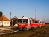 A MÁV-START Bzmot 409 Vásárosnamény állomáson