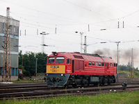 A MÁV-Trakció 628 187 Záhony állomáson