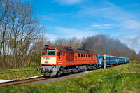 A MÁV-START 628 157 Eperjeske alsó és Mándok között