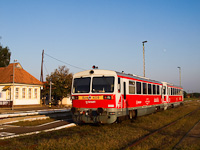 A MÁV-START Bzmot 409 Vásárosnamény állomáson
