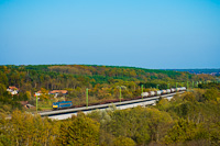 The MV-START 630 029 seen in autumn foliage between Pankasz and Nagyrkos at the Nagyrkosi vlgyhd