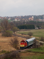 The MV-Trakci Zrt.'s 478 032 (ex-M47 2032) between Mtraderecske and Mtraballa