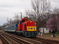 The MV-Trakci Zrt.'s 478 032 (ex-M47 2032) at Kisterenye station