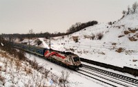 The 1047 504-4 of GySEV, called <q>Haydn-Taurus</q> at the Szr cutting