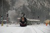 Steam locomotive in the Hron valley