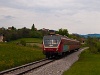 The SŽ 814 126 seen between Šentvid pri Gobelnem and Smarje pri Jelšah near the tunnel