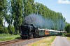 A MÁV Nosztalgia kft. 424 247 Ábrahámhegy és Badacsonyörs között