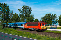 A MÁV-START 418 149 Szepezdfürdő és Révfülöp között