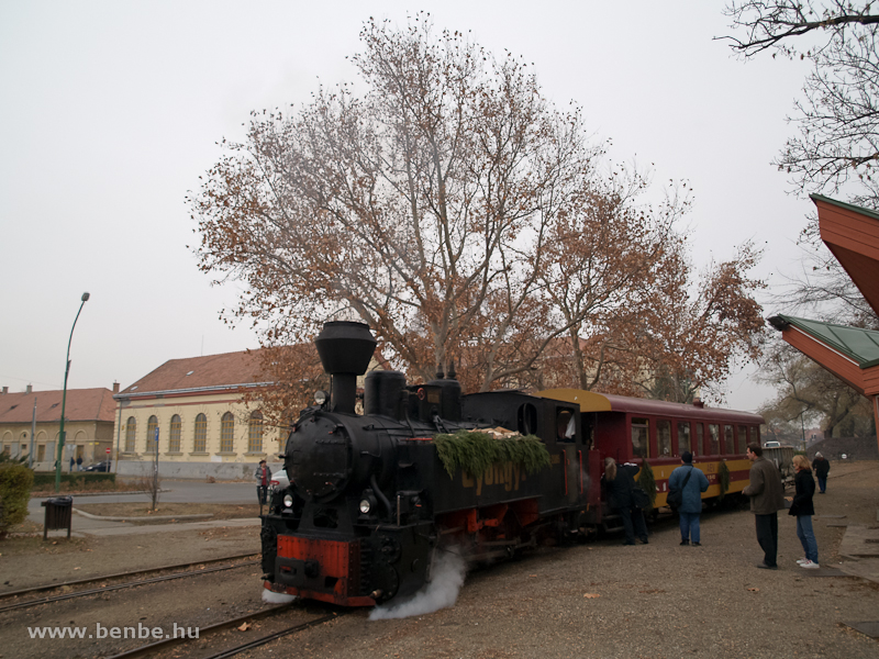 The Gyngyi steam locomotive at Gyngys photo