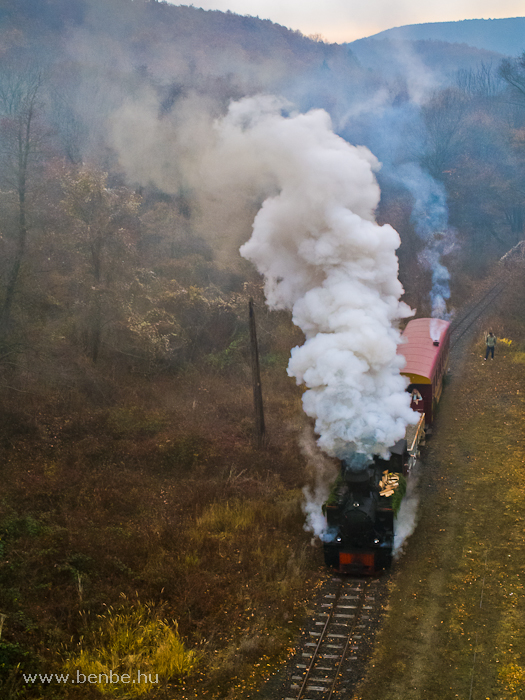 A Mátravasút Gyöngyi gőzöse Őrlőmű ex-állomáson fotó