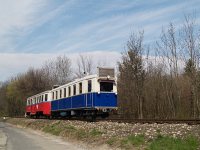 The ABamot 2 historic diesel railcar near Normafa