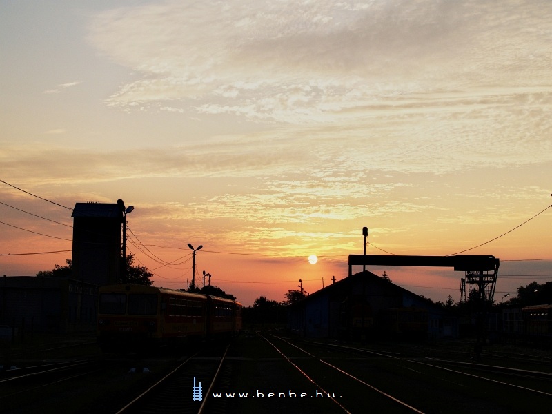 The sunrise seen from Balassagyarmat photo