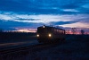 The MV-START 117 169 seen on the Karcag-Tiszafred branch line between Kunmadaras and Pusztakettős during sunrise