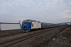 The CFR Calatori 64 1125-5 seen hauling Transilvania EuroCity between Osorhei and Oradea Est Triaj halta