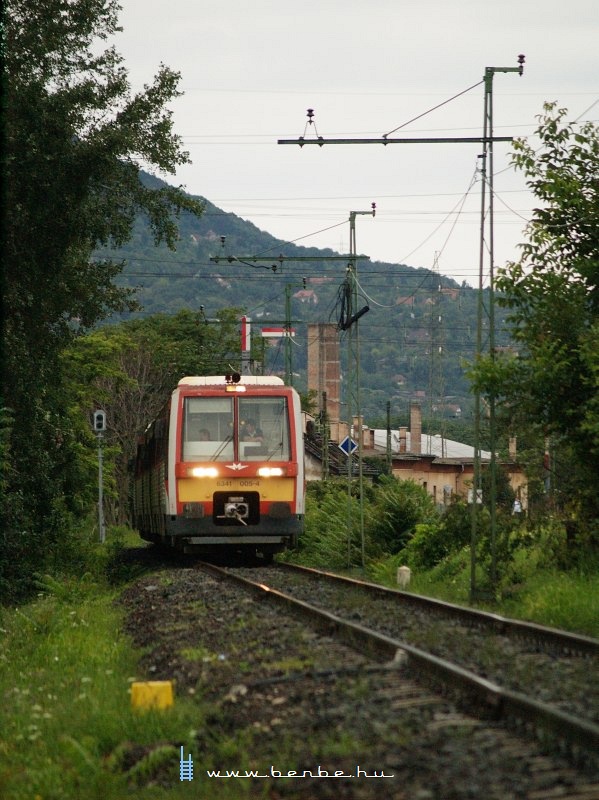 kép 6341 005-4 Óbuda és Aquincum elágazás között fotó