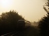 Desiro running towards the bridge