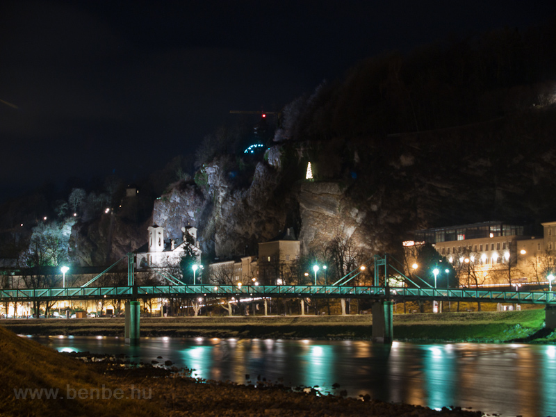 Salzburg by night photo