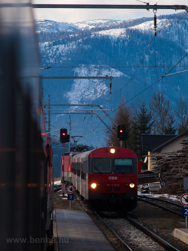 The BB 80-73 126-9 seen at Bad Mitterndorf station photo