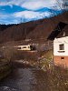 The ET4 Himmelstreppe electric multiple unit seen at Frankenfels village on the Mariazellerbahn