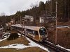 Az ET4-es Himmelstreppe a Mariazellerbahn hegyi szakaszán Erlaufklause és Mitterbach között