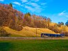 A Himmelstreppe railcar seen between Mainburg and Hofstetten-Grnau 