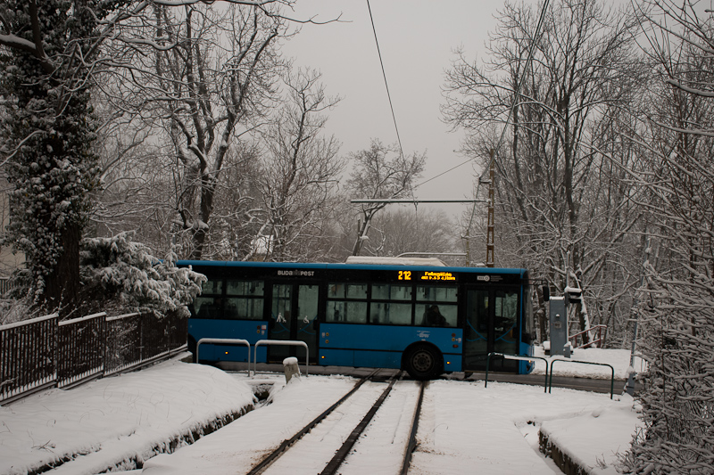A BKK 212-es busz Vroskt megllhelyen fot